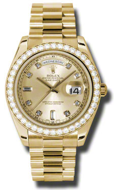 Rolex Day-Date II Homage 18kt Yellow Gold Automatic Classic Luxury Watch