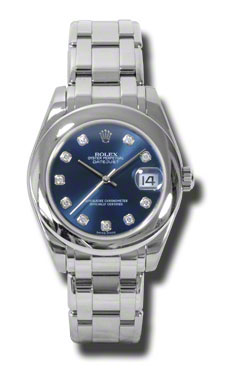 Masterpiece Elegance Rolex Day-Date 41mm Swiss Clone Blue Dial Watch