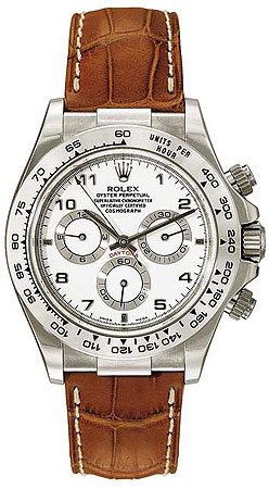 Rolex Daytona 116519-WAL Swiss Imitation Automatic Black Dial Men's Watch