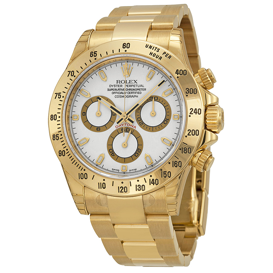 Rolex Daytona Clone Swiss Quartz 40mm Black & Silver Face Timepiece