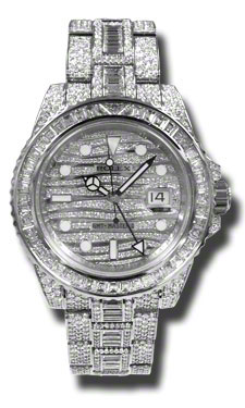 Replica GMT Master II 41mm TBR Automatic Chrome Dial Stainless Steel Mens Watch