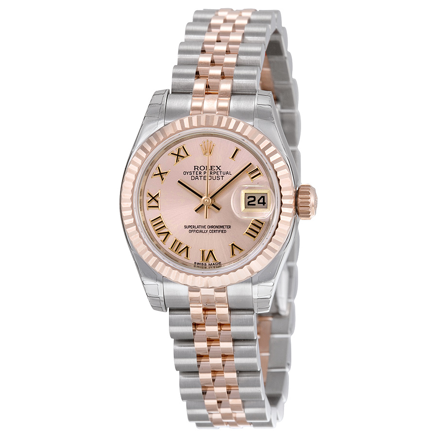 Luxury Imitation Rolex Datejust Lady 179171PRJ - Automatic Pearl Bezel Watch