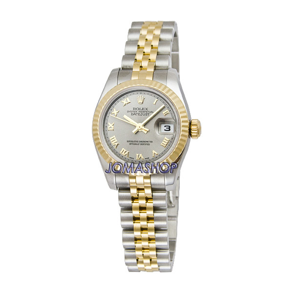 Omega Datejust Lady Swiss Replica 28mm Gold & Diamond Bezel Automatic Watch