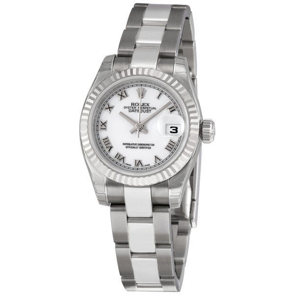 Classic Rolex Lady Datejust 179174-WRO Imitation 28mm Gold & Diamond Dial Watch