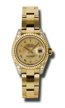 Rolex Lady Datejust 179238CMRO Swiss Clone: 28mm Pink Gold Dial Automatic Watch