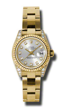 Rolex Datejust Lady Silver Dial Elegant Replica Watch