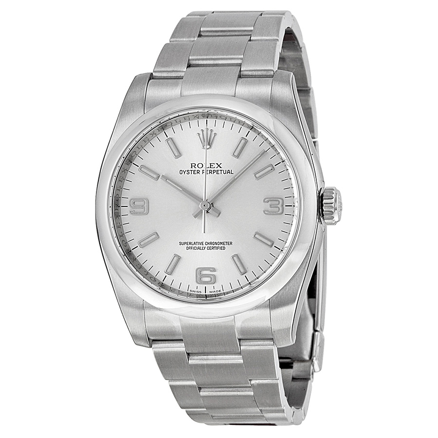 Timeless Elegance: Rolex Oyster Perpetual 41mm Steel Black Dial Automatic Mens Watch