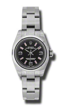 Swiss Clone Rolex Oyster Perpetual No Date 176200BKPSAO 40mm Black Dial Automatic Watch