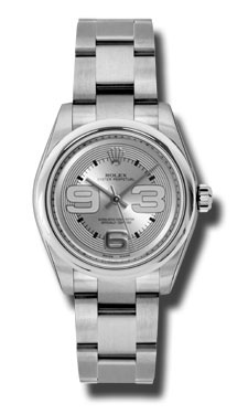 Replica Rolex Oyster Perpetual No Date 41mm Automatic Silver Chronograph Watch