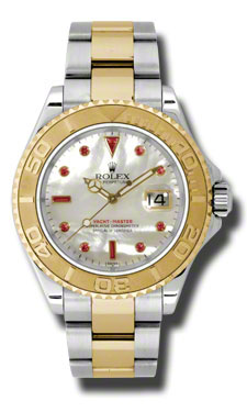 Automated Nautical Glam: Rolex Yacht-Master 41mm Oyster Steel Black & Gold Chrono Watch