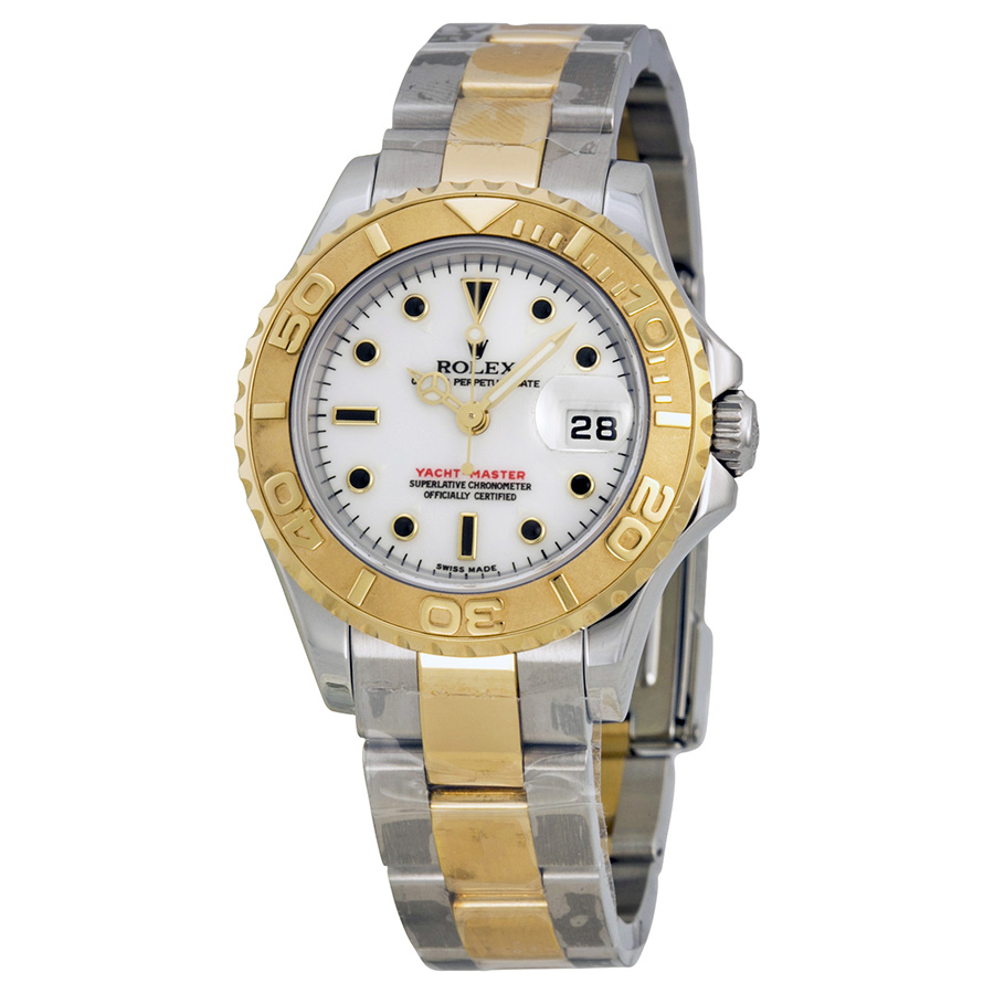 Luxurious Yacht-Master 41mm, Stainless Steel & Gold, Automatic Black Dial Replica Watch