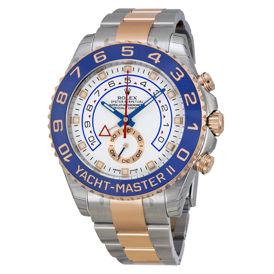 Rolex Yacht-Master II White Gold Steel Regatta Chronograph Watch