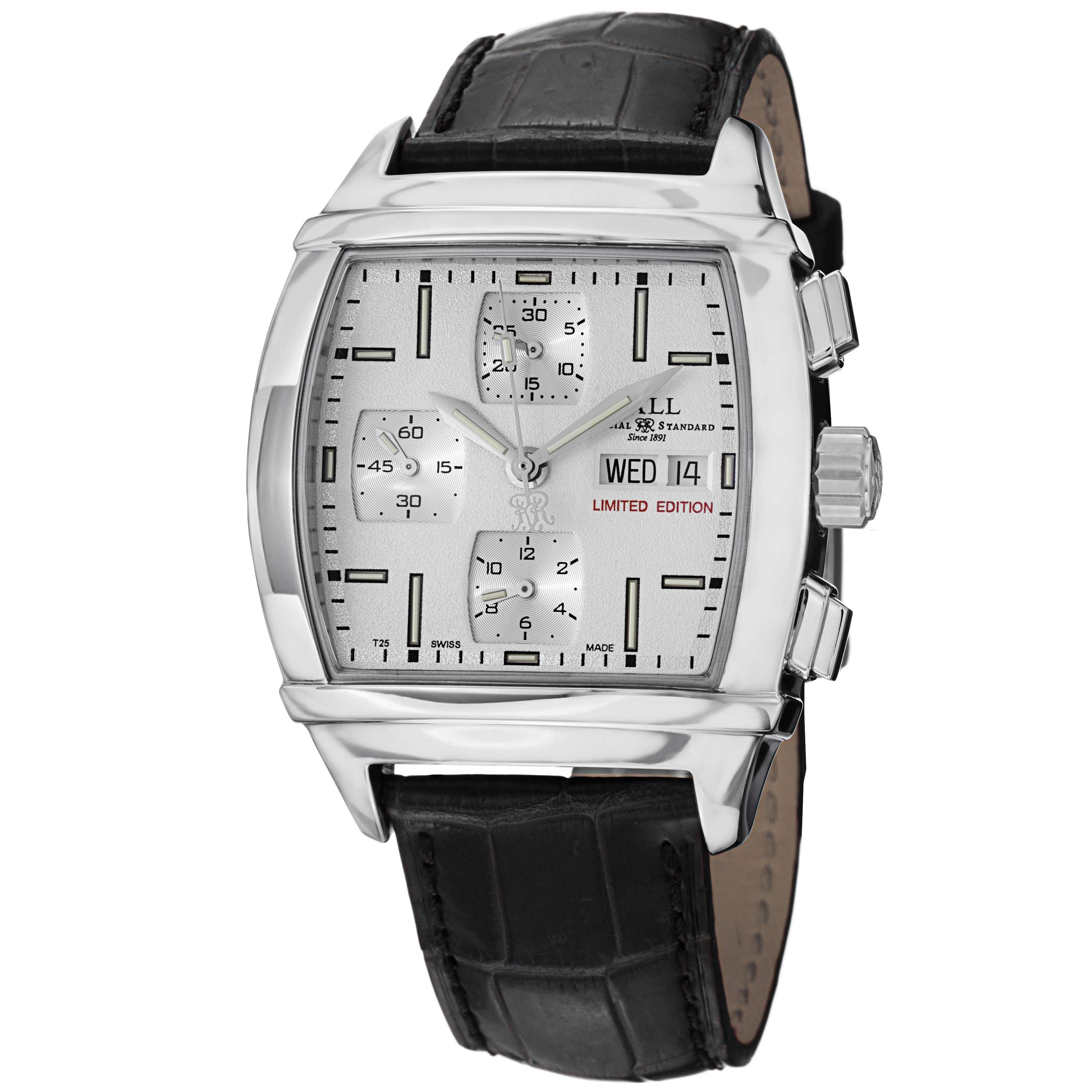 Ball Conductor Timepiece CM1068D-LJ-WH: Luxury Replica with Swiss Movement, Chrome Case & White Dial Watch