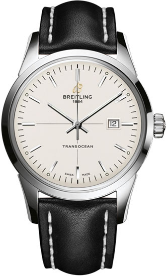 Breitling Transocean A1036 Automatic Jet Black Dial Replica Watch