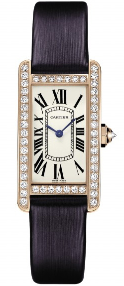 Cartier Tank WB707931 Women's Minimalist Swiss Quartz Silver Dial Watch