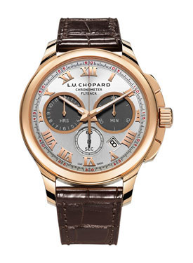 Chopard L.U.C. Swiss Automatic Watch - Elegant Timepiece in Polished Steel