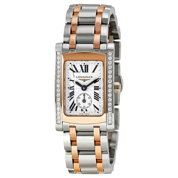 Longines DolceVita Elegance L51555797 Ladies Watch - Diamond Accents, Mother of Pearl Face