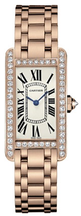 Cartier Tank Solo Glamour Black Face Stainless Steel 28mm Ladies Watch