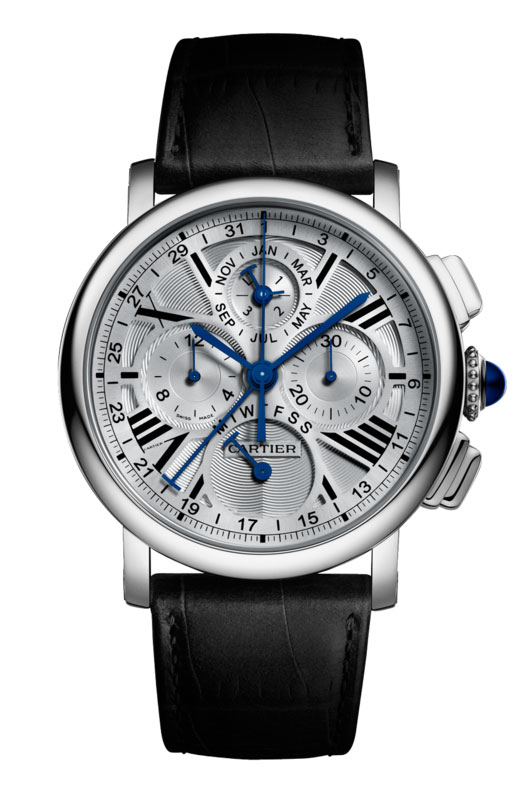 Cartier Rotonde Diver Chrono Automatic 42mm Blacked Steel Watch