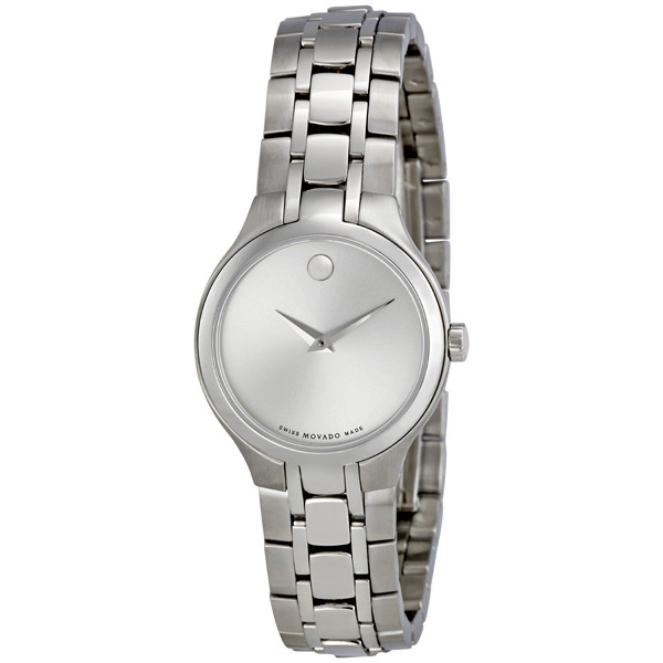 Luxury Movado Imitation 0606451 Silver Automatic Chronograph Watch