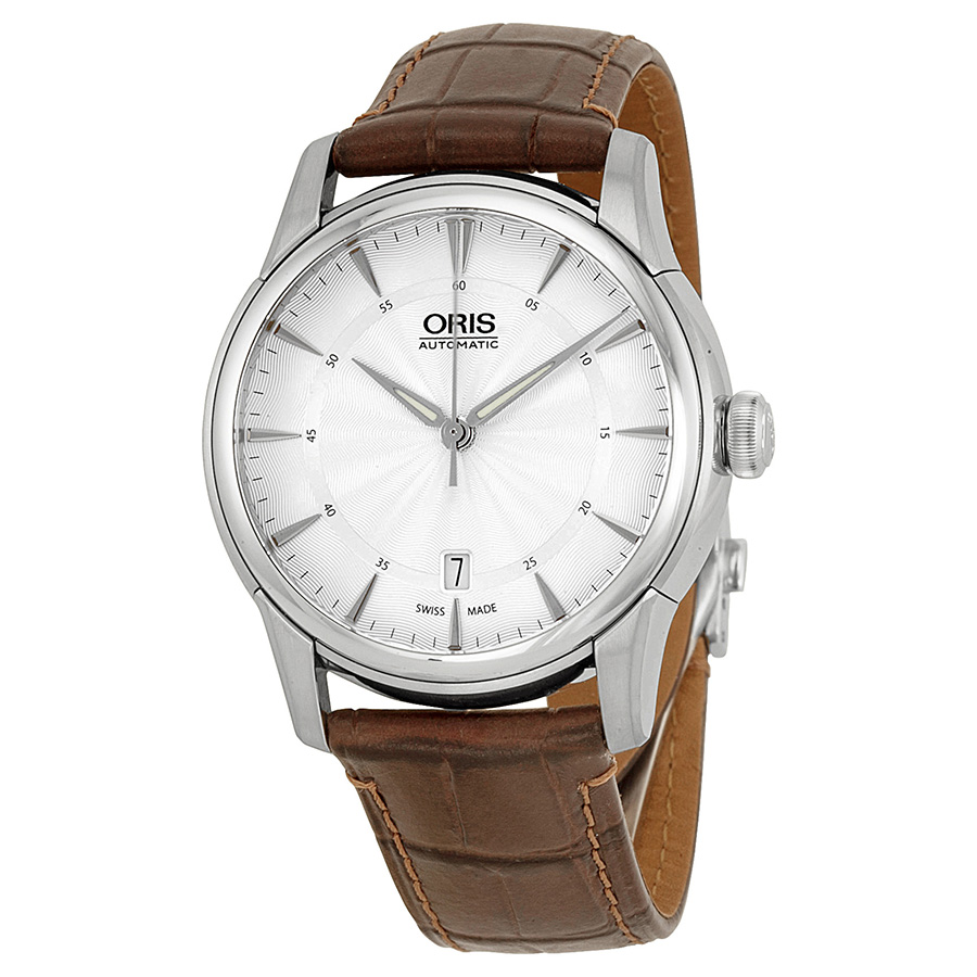 Oris Artelier 01 Chronograph Automatic Black Steel Watch - Timeless Elegance