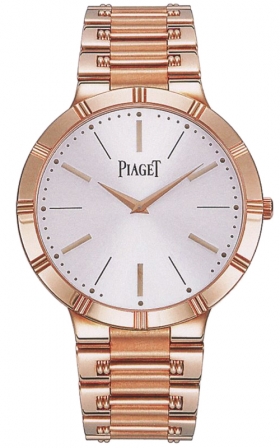 Piaget GOA34055 Clone Automatic Diamond-Encrusted Gold Watch