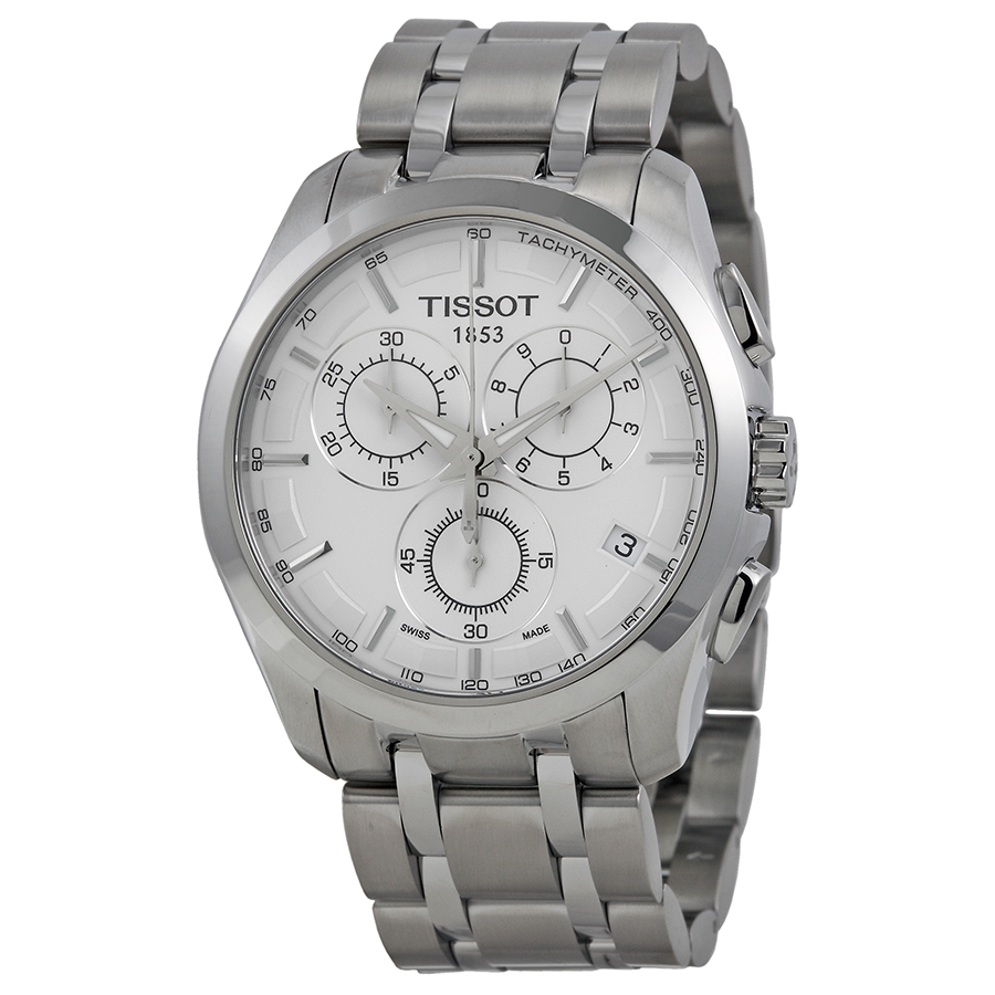 Tissot Couturier T0356171103100 Imitation Stainless Steel Silver Face Automatic Dress Watch