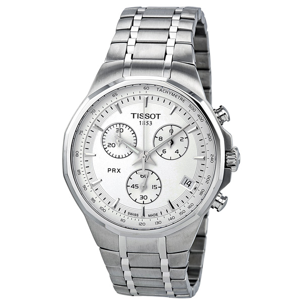 Tissot T-Classic Gent's Chronograph Quartz Silver Dial Replic Watch