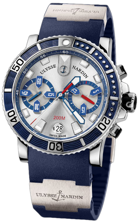 Ulysse Nardin Marine Dive Master 8003-102-3/91 Automatic Chronograph Watch