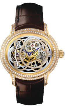 Audemars Piguet Millenary Replica 18k Rose Gold Diamond Bezel Watch