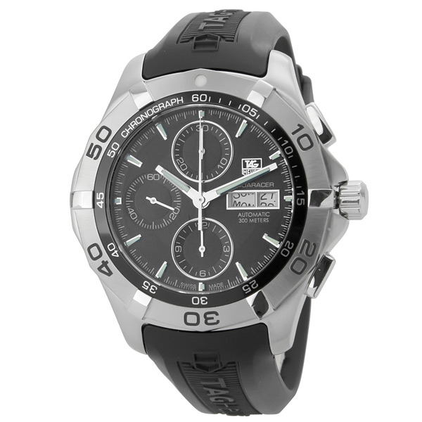 Tag Heuer Aquaracer CAF2010.FT8011 Dive Chrono Automatic Jet Black Watch