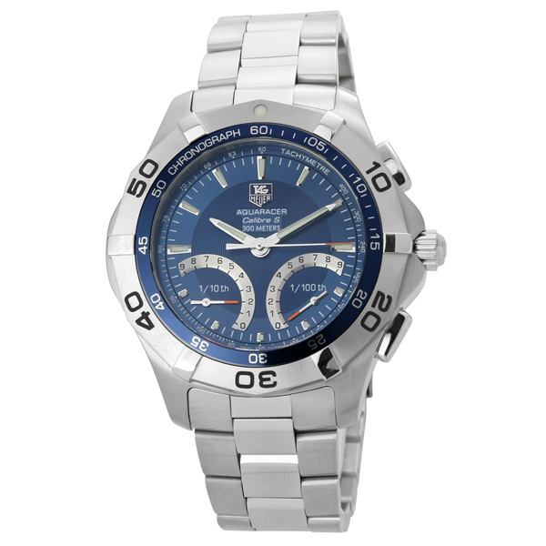 Tag Heuer Aquaracer Dive Master Automatic Blue Face Steel Watch