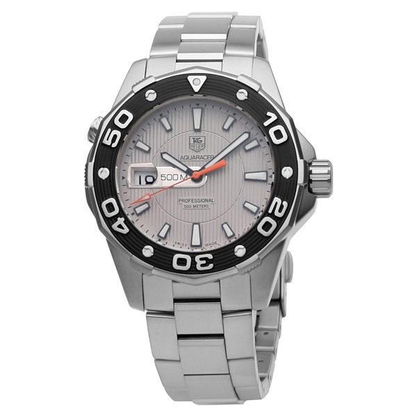 Tag Heuer Aquaracer WAJ1111.BA0871 Silver Artisan Dial Dive Watch