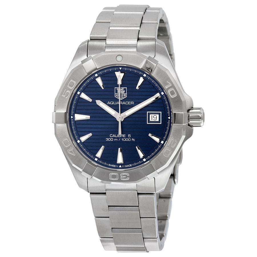 Tag Heuer Swiss-Made Aquaracer Dive Replica with Chronograph & Blue Diver Face Watch