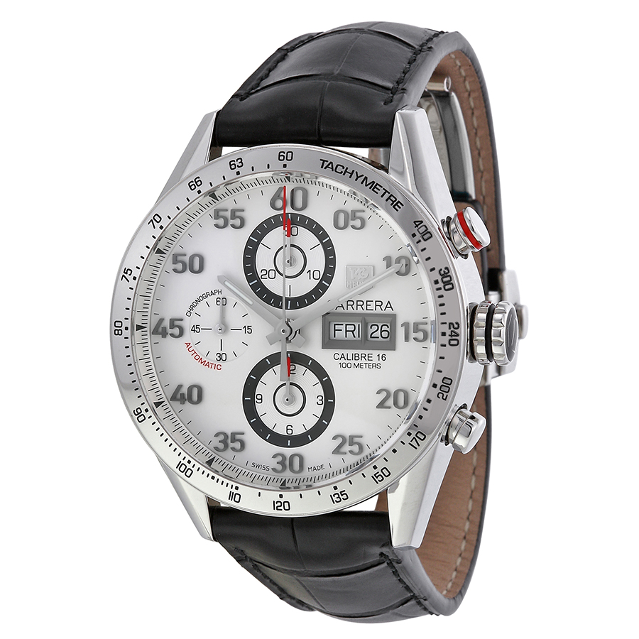 Tag Heuer Carrera CV2A11.FC6235 Stainless Steel Imitation Automatic Chronograph Jet Black Watch