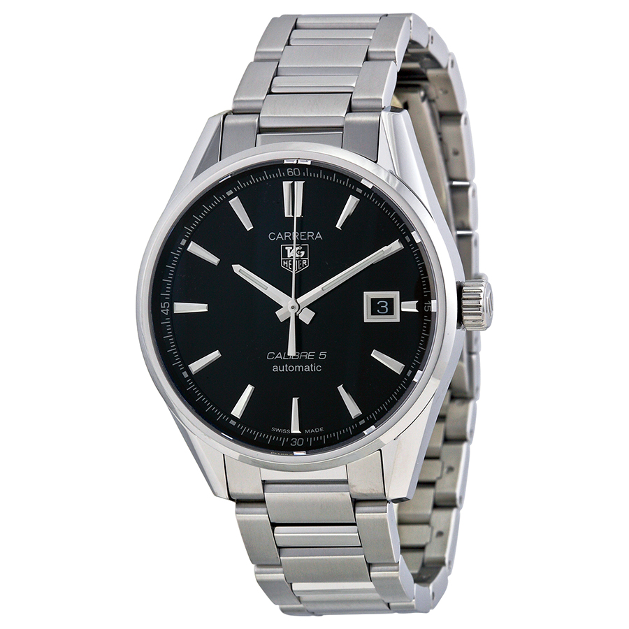 Tag Heuer Carrera WAR211A.BA0782 Stainless Steel Automatic Black Dial Men's Watch