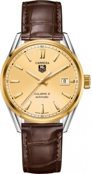 Tag Heuer Carrera Automatic Chronograph Watch - Silver Dial Steel Case