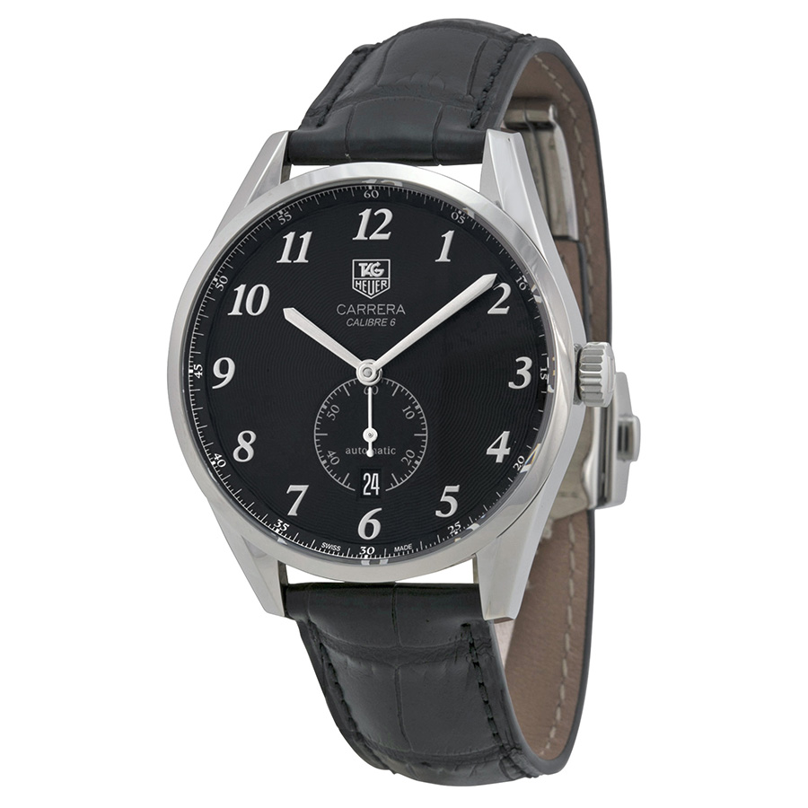 Tag Heuer Carrera WAS2110.FC6180 Automatic Steel Black Chronograph Watch