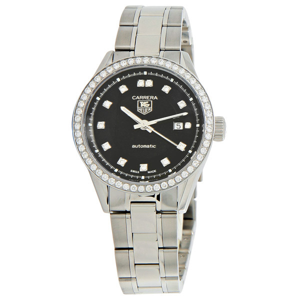 Tag Heuer Carrera Clone Automatic Stainless Steel Chronograph Watch