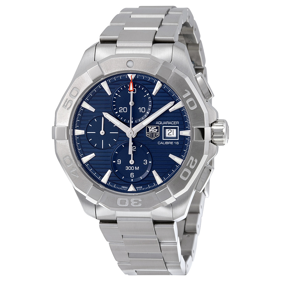 Tag Heuer CAY2112.BA0927: Vintage Pilot Automatic Chrome Bezel Black Diver Watch