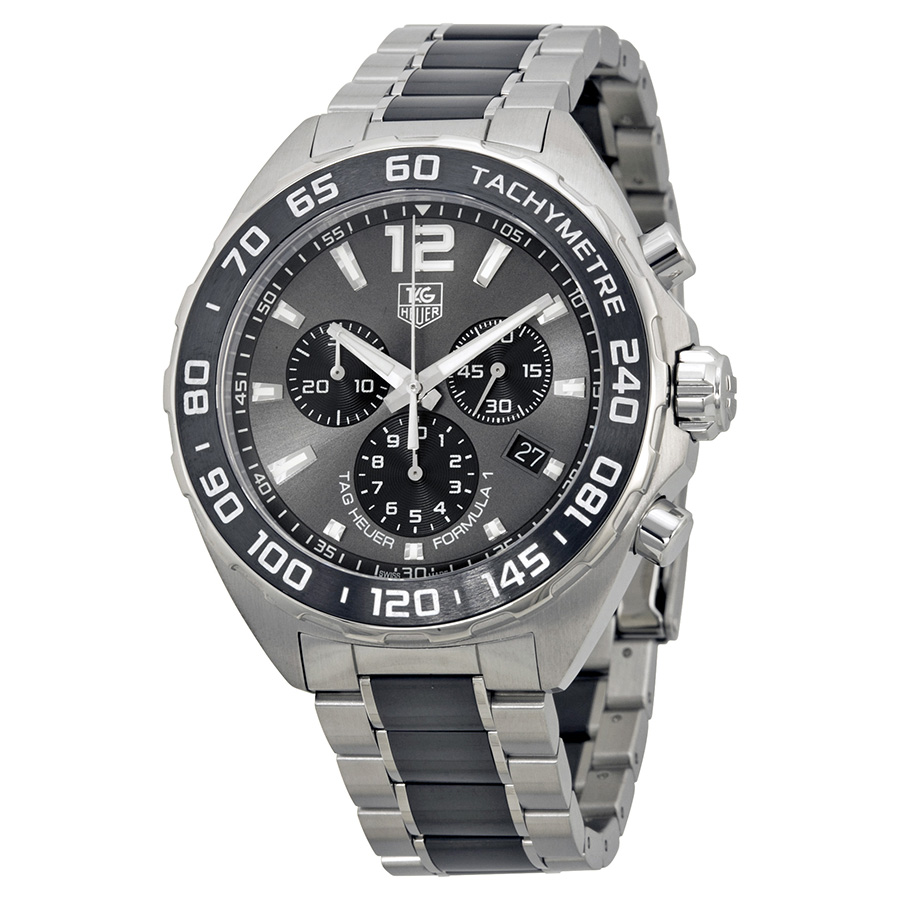 Tag Heuer CAZ1111.BA0878 Classic Chrono Automatic Black Dial Steel Watch