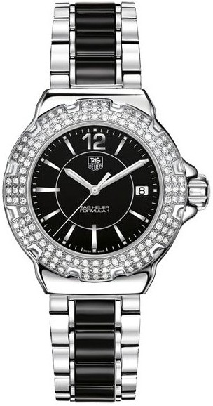 Tag Heuer Formula 1 Auto Chrono Black Carbon Fiber Watch