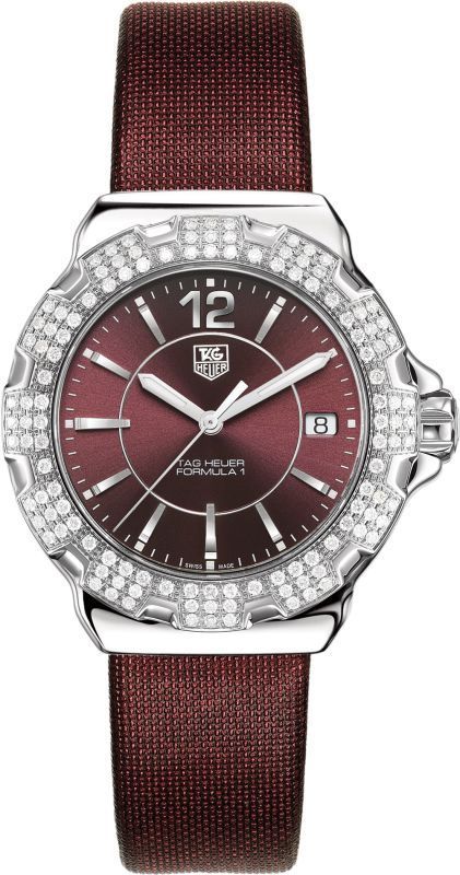 Tag Heuer Formula 1 Clone - Burgundy Face - Automatic Movement - 41mm Case