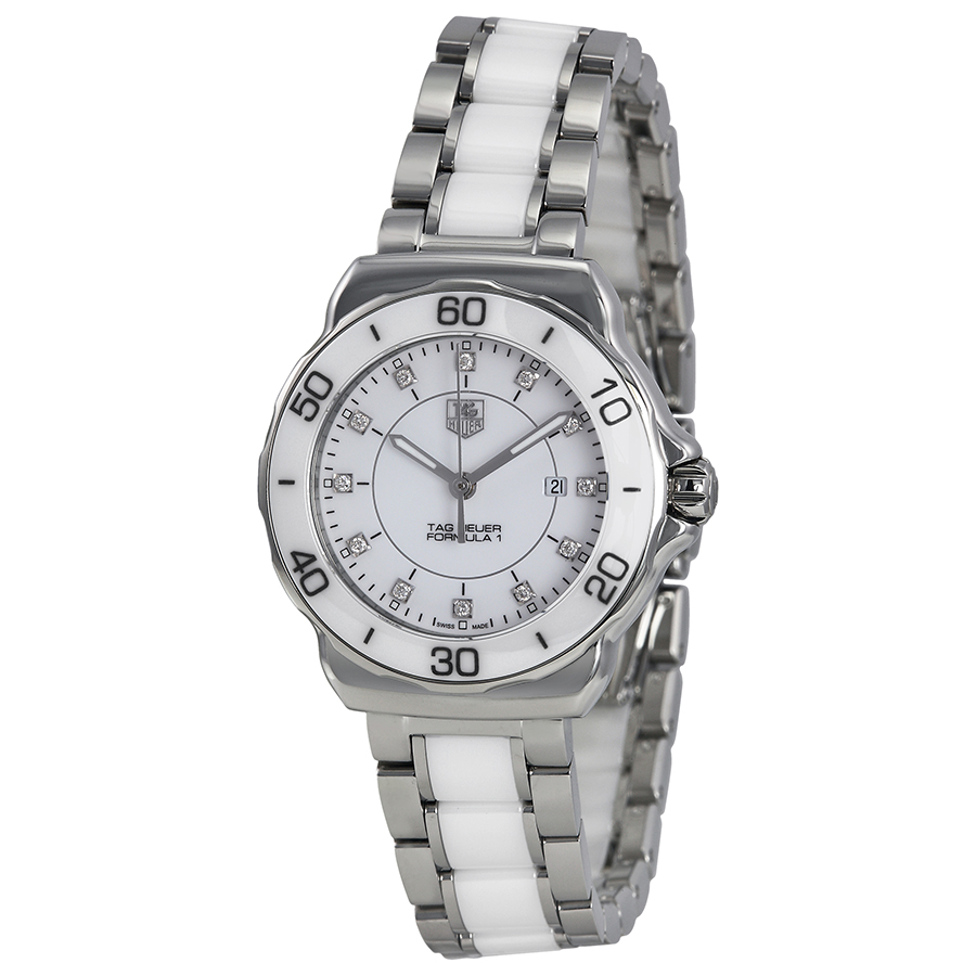 Tag Heuer Formula 1 Reps Automatic Chronograph Silver Dial 43mm Watch