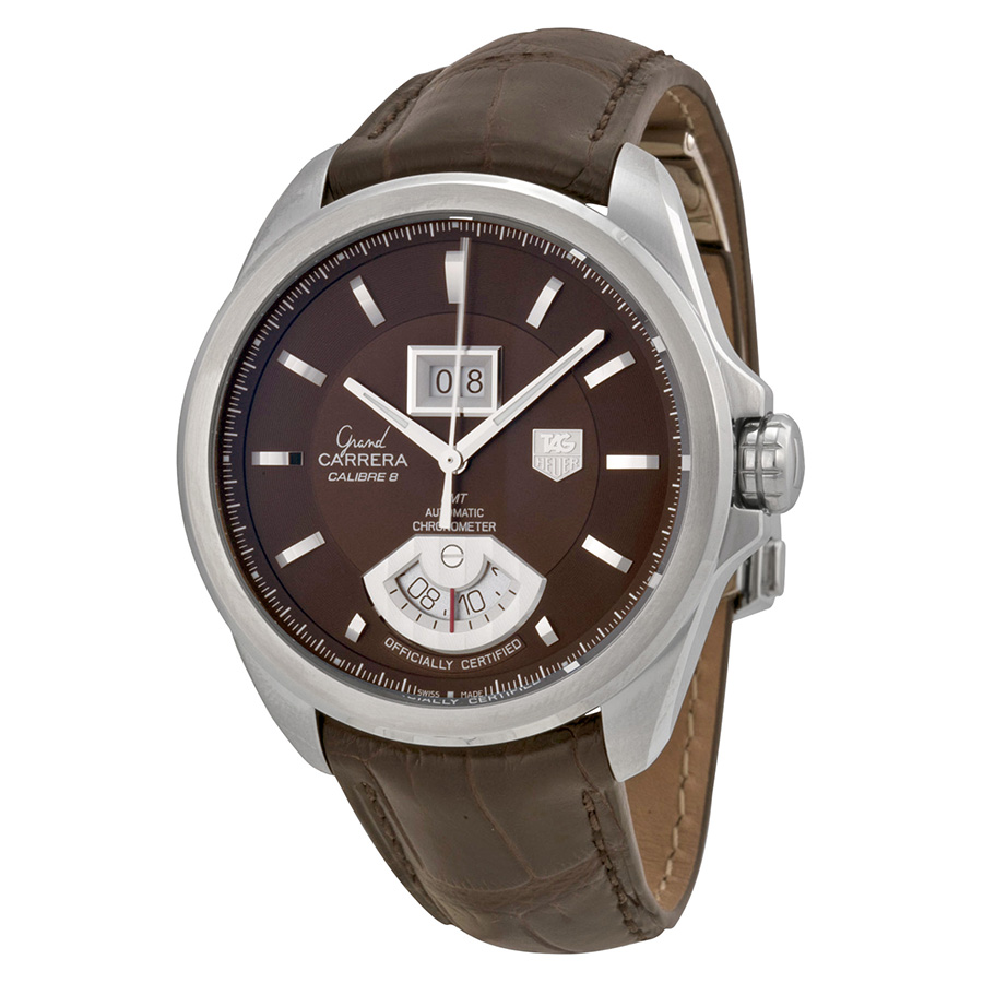 Tag Heuer Grand Carrera WAV Clone Automatic Chronograph Black Dial Watch