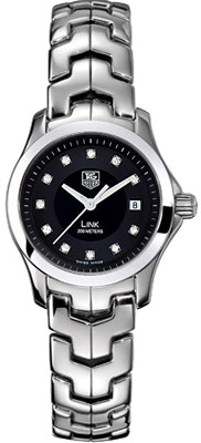 Tag Heuer Link Elegant Rose Gold Automatic Watch with Sparkling Dial