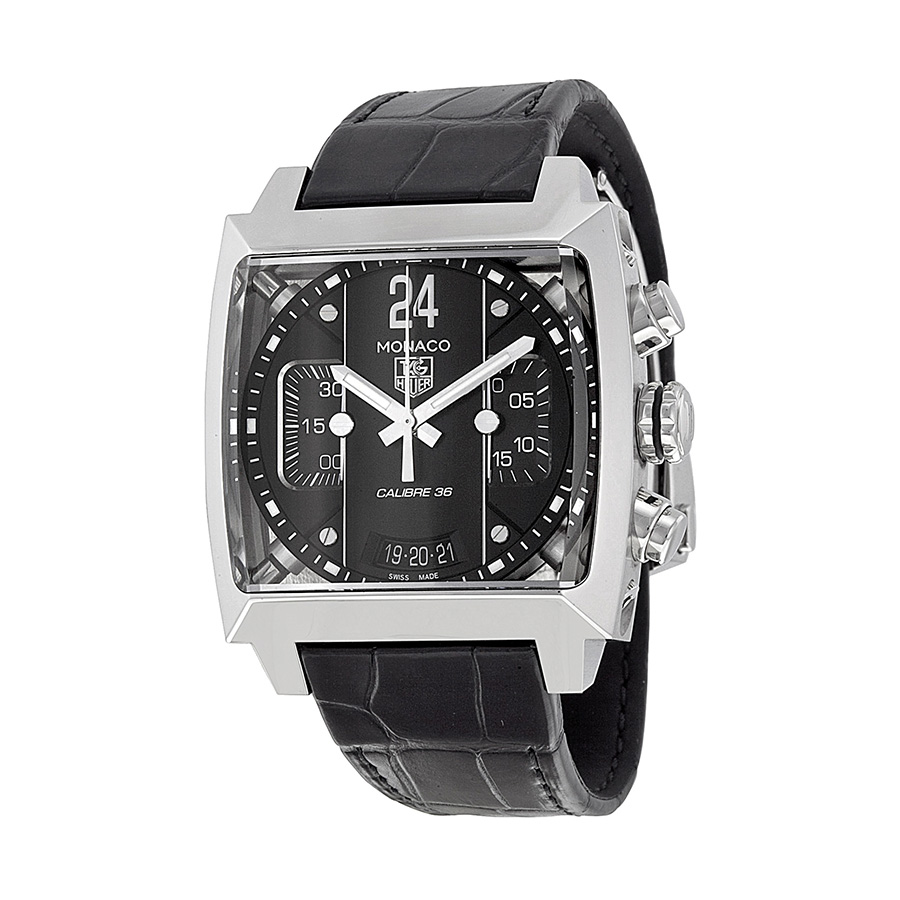 Tag Heuer Monaco Clone Automatic Black Dial Sports Watch