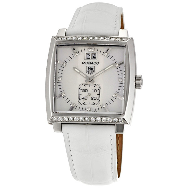 Tag Heuer Monaco Imitation Quartz Chronograph with Black Dial & Metal Bracelet