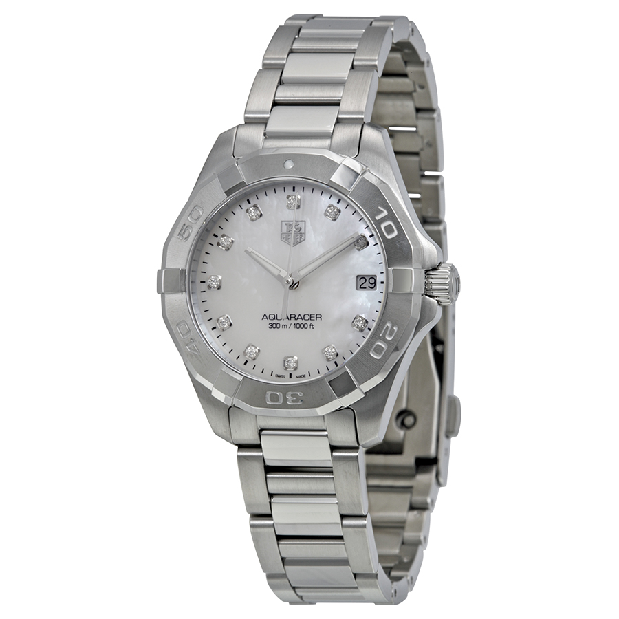 Tag Heuer Lady's Watch: Elegant WAY1313.BA0915 with Swarovski Crystal Bezel