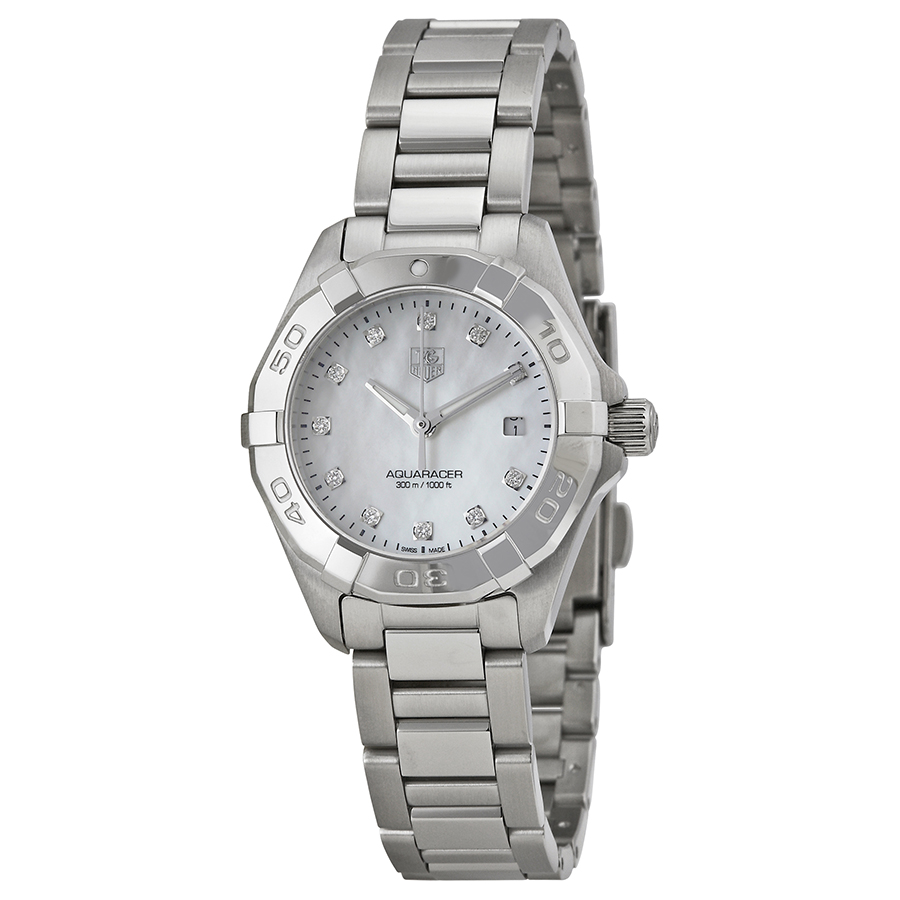 Tag Heuer Ladies' Chronograph Reps 36mm Stainless Steel Silver Dial Watch